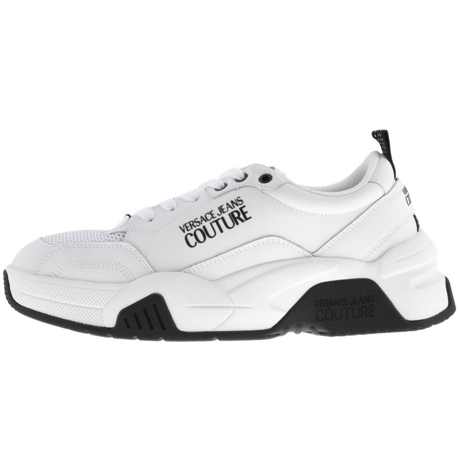 Alternative Image for ProductVersace Jeans Couture Logo Trainers White1